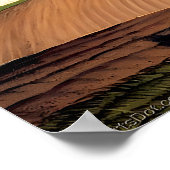 Grant Wood - Herfst ploegen Poster (Hoek)