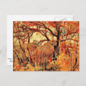 Grant Wood - Het landschap in de herfst Briefkaart (Voorkant / Achterkant)