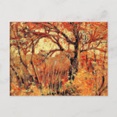Grant Wood - Het landschap in de herfst Briefkaart (Voorkant)