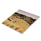 Grant Wood-kunstwerk, Some Corn Tegeltje (Zijkant)
