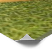 Grant Wood - Lente in Town Poster (Hoek)