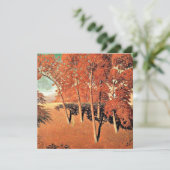 Grant Wood, lenteik Kaart (Staand voorkant)