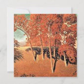 Grant Wood, lenteik Kaart (Voorkant)