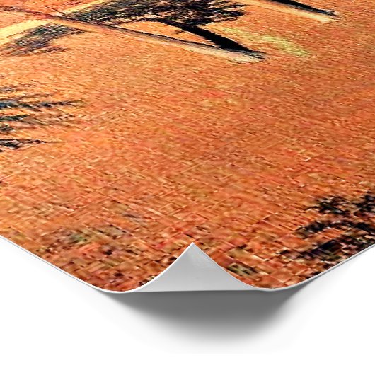 Grant Wood, lenteik Poster (Hoek)