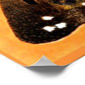 Grant Wood - Opa die popcorn eet Poster (Hoek)