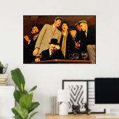 Grant Wood - Sentimentele Ballade Poster (Thuiskantoor)