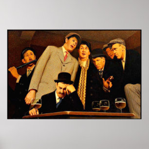 Grant Wood - Sentimentele Ballade Poster