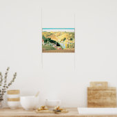 Grant Wood - Stone City, Iowa Poster (Keuken)