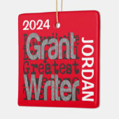 Grant Writer Extraordinaire CUSTOM Keramisch Ornament (Links)