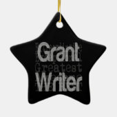 Grant Writer Extraordinaire Keramisch Ornament (Achterkant)