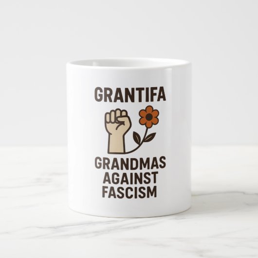 Grantifa mok - Grappige activistische oma (Voorkant)