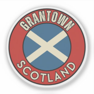 Grantown, Schotland Sticker