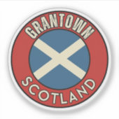 Grantown, Scotland Sticker (Voorkant)