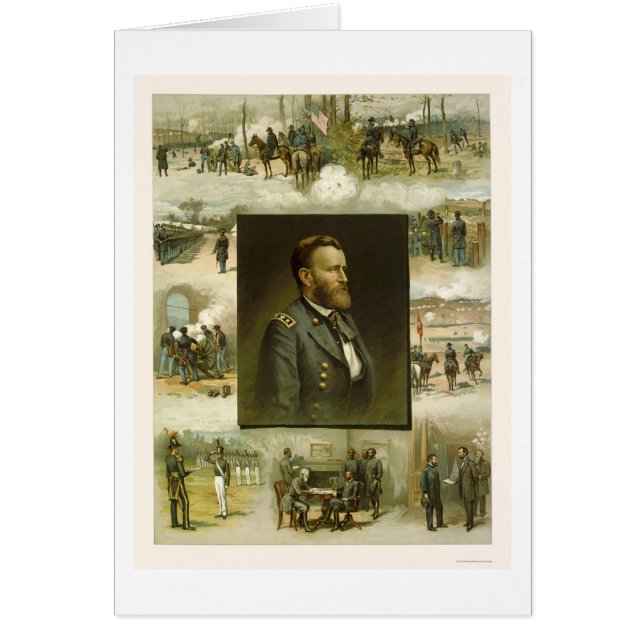 Grant's carrierscènes van L. Prang en bedrijf 1885 (Voorkant)