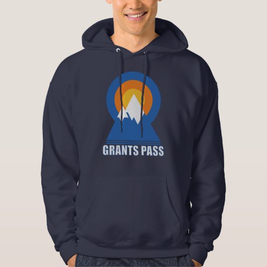 Grants Pass Hike Sunset Hoodie (Voorkant)