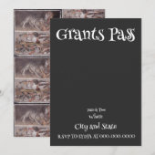 GRANTS PASS KAART (Voorkant / Achterkant)