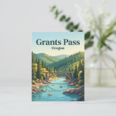 Grants Pass, Oregon Briefkaart (Staand voorkant)