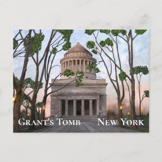 Grant's Tomb Briefkaart (Voorkant)
