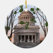 Grant's Tomb Keramisch Ornament (Achterkant)