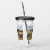 Grant's Zebra Acryl Drinkbeker (Links)