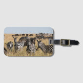 Grant's Zebra Bagagelabel (Voorkant (horizontaal))