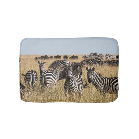 Grant's Zebra Bath Mat (Voorkant)