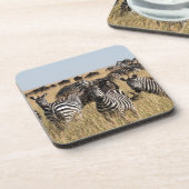Grant's Zebra Beverage Coaster Bier Onderzetter (Linkerzijde)