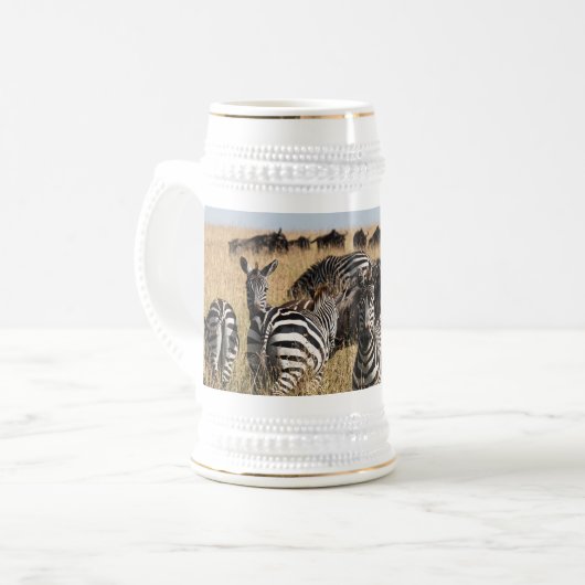 Grant's Zebra Bierpul (Voorkant links)