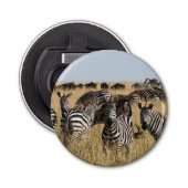 Grant's Zebra Button Flesopener (Voorkant)