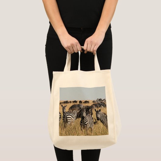 Grant's Zebra Canvas tas (Voorkant (product))