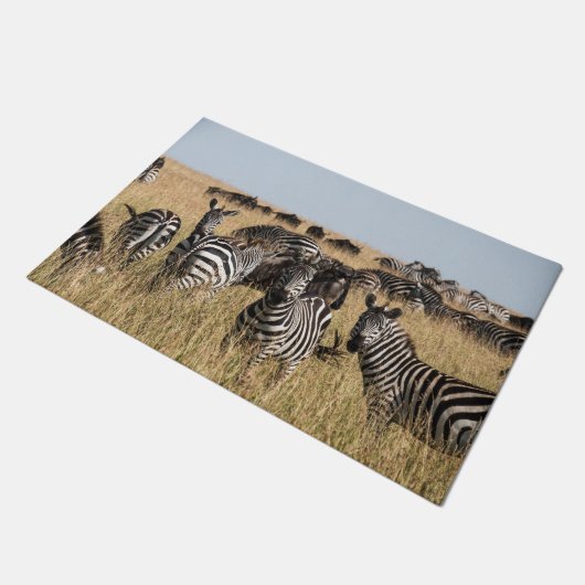 Grant's Zebra Deurmat (Schuin)