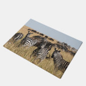 Grant's Zebra Doormat Deurmat (Schuin)