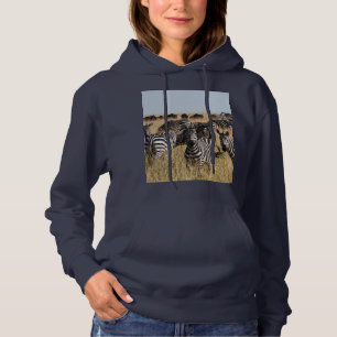 Grant's Zebra Hoodie