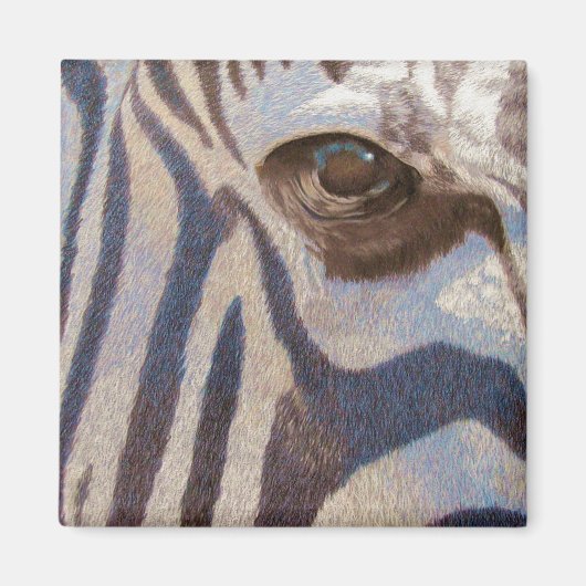 Grant's Zebra Magneet (Voorkant)