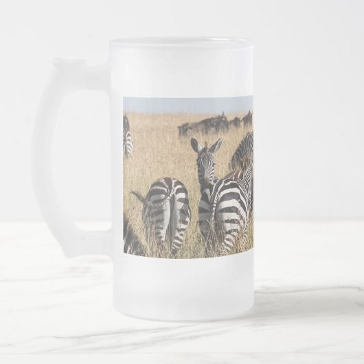 Grant's Zebra Matglas Bierpul (Links)