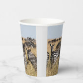 Grant's Zebra Papieren Bekers (Rechts)