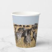 Grant's Zebra Papieren Bekers (Voorkant)