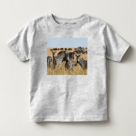 Grant's Zebra Peuter T-Shirt