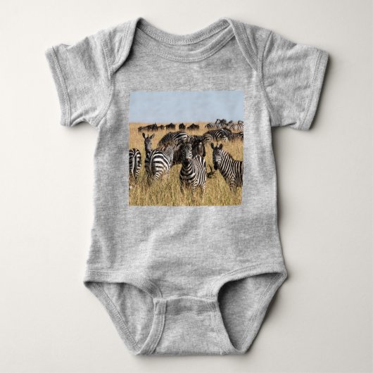 Grant's Zebra Romper (Voorkant)