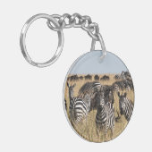 Grant's Zebra Sleutelhanger (Voorkant Links)