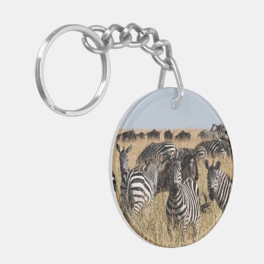 Grant's Zebra Sleutelhanger (Voorkant Links)