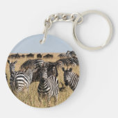 Grant's Zebra Sleutelhanger (Achterkant)