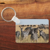 Grant's Zebra Sleutelhanger (Achterkant)