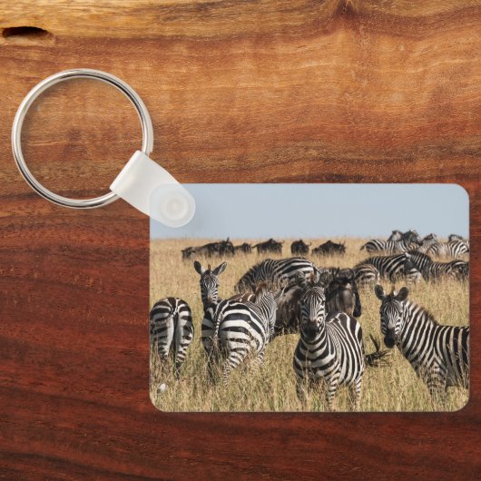 Grant's Zebra Sleutelhanger (Achterkant)