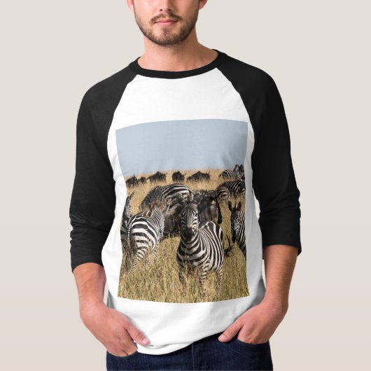 Grant's Zebra T-shirt (Voorkant)