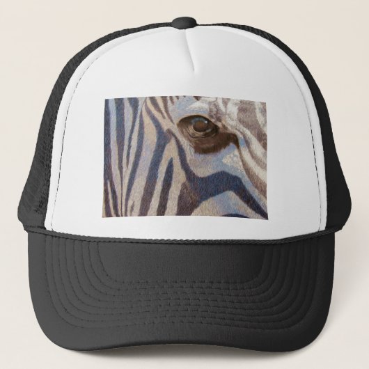 Grant's Zebra Trucker Pet (Voorkant)