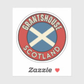 Grantshouse, Schotland Sticker (Vel)