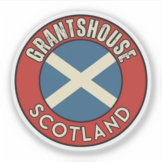 Grantshouse, Schotland Sticker (Voorkant)