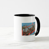 Grantsville, Utah - Grote letterscènes Mok (Voorkant rechts)