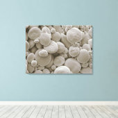 Granulaat van tarwezetmeel canvas afdruk (Insitu (Houten vloer))